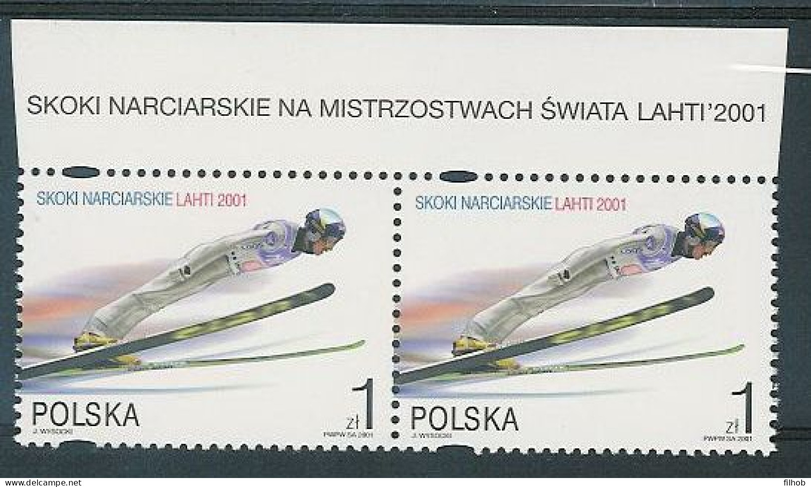 Poland Stamps MNH ZC.3730 III Naz: Sport Adam Malysz (name) - Nuevos