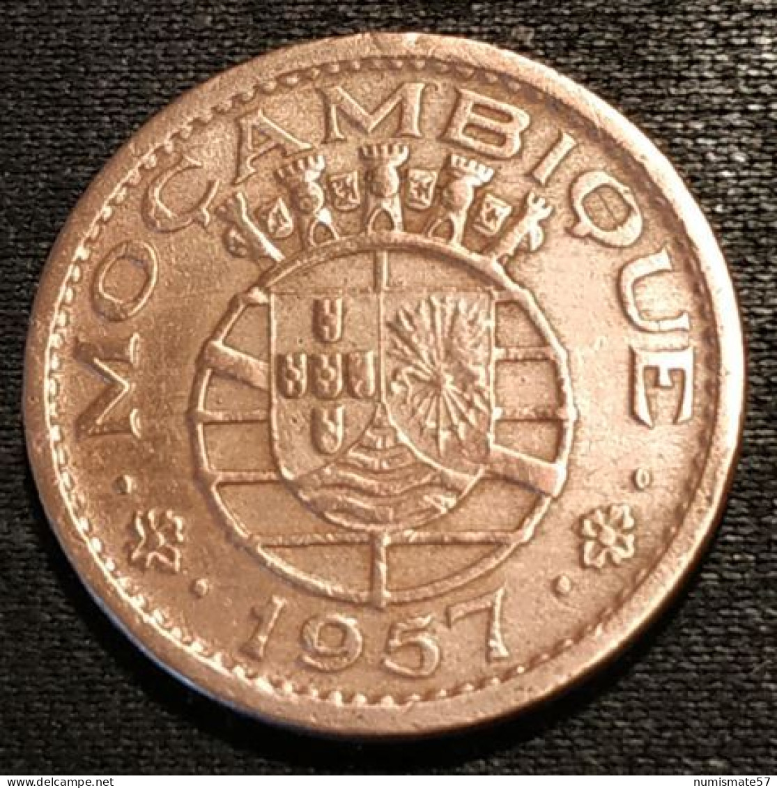 MOZAMBIQUE - 50 CENTAVOS 1957 - KM 81 - Mozambico