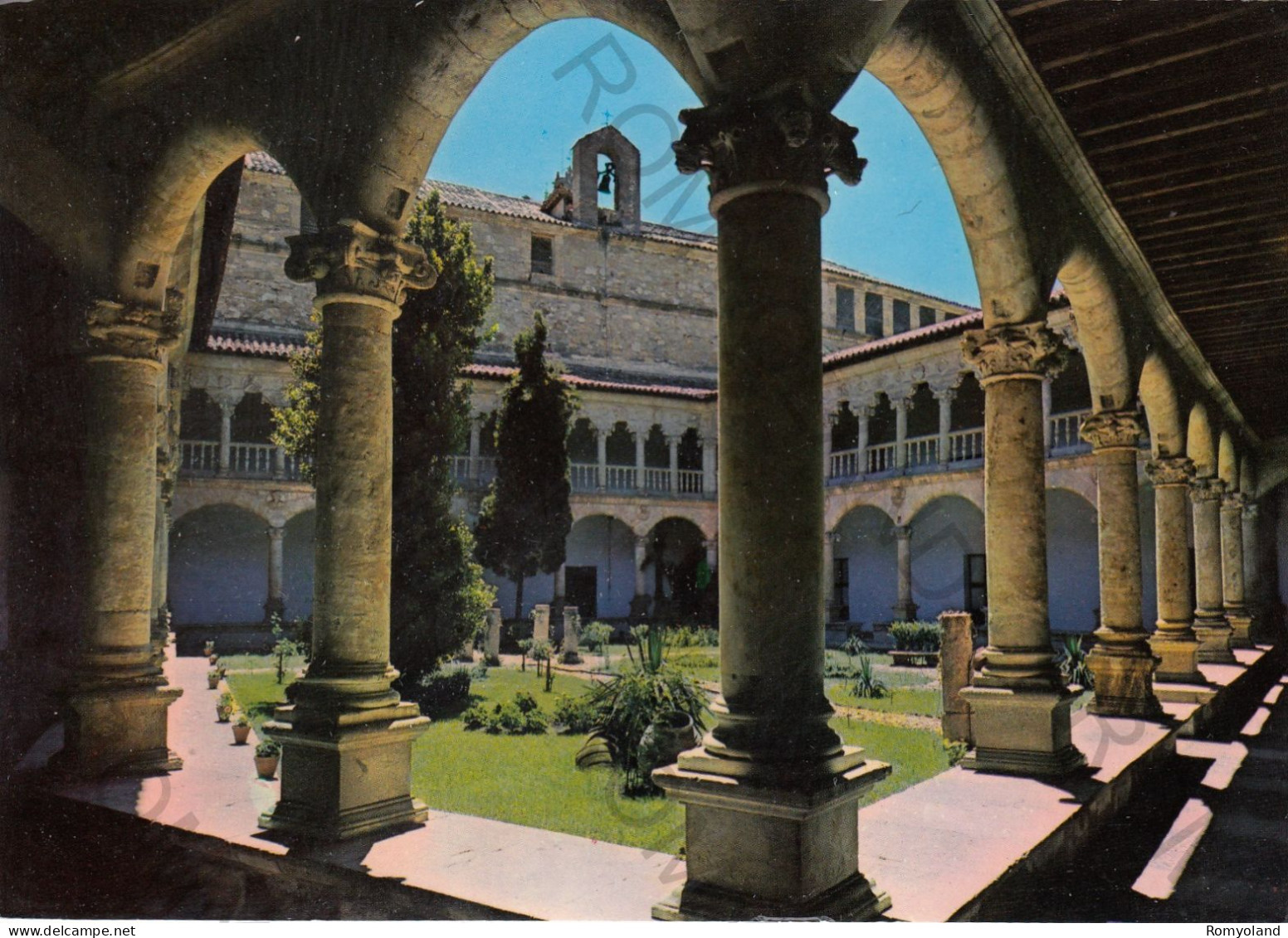 CARTOLINA  SALAMANCA,CASTILLA Y LEON,SPAGNA-CLAUSTRO DEL CONVENTO DE DUENAS-NON VIAGGIATA - Salamanca