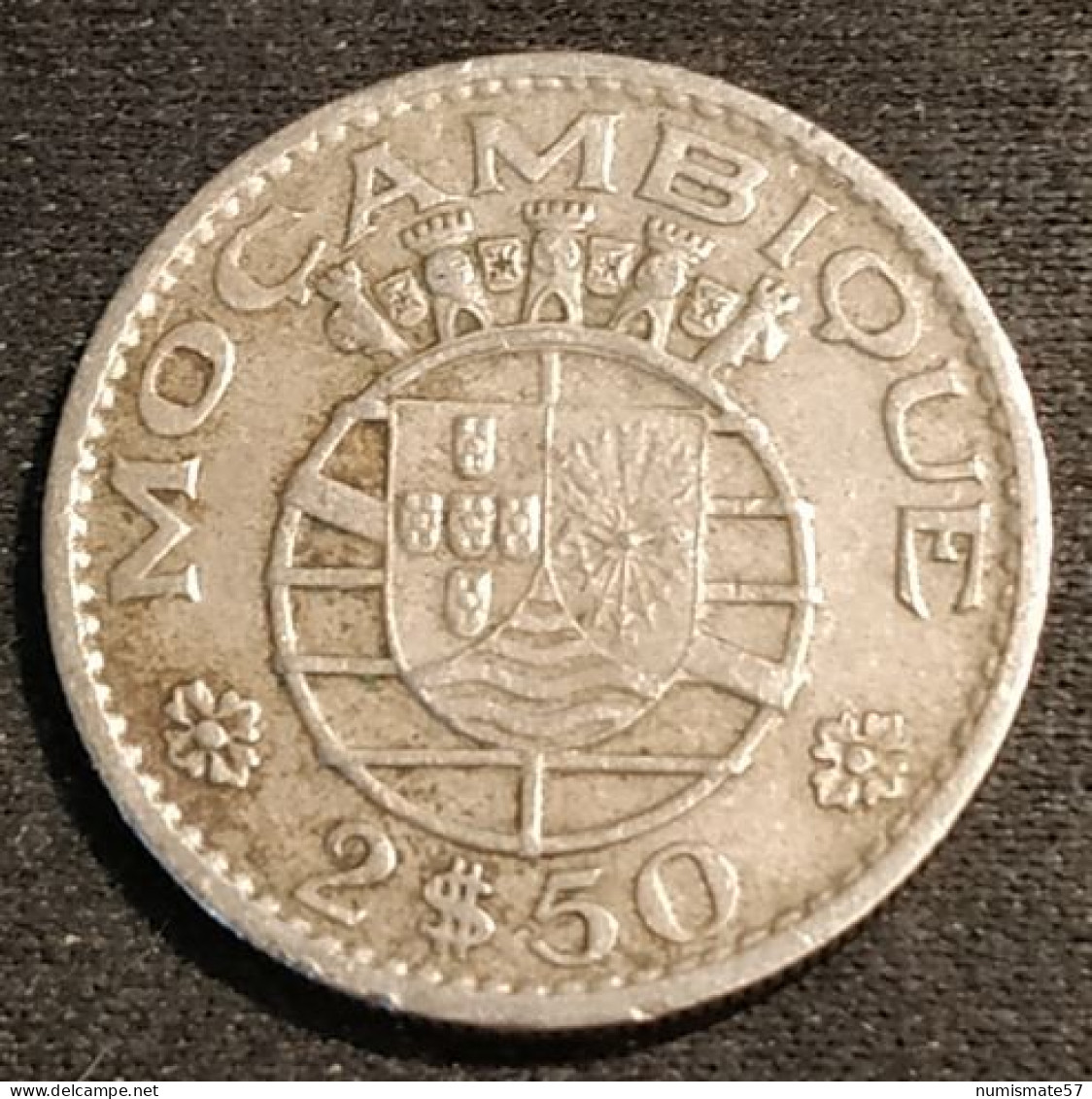 MOZAMBIQUE - 2,50 ESCUDOS 1965 - KM 78 - Mozambico