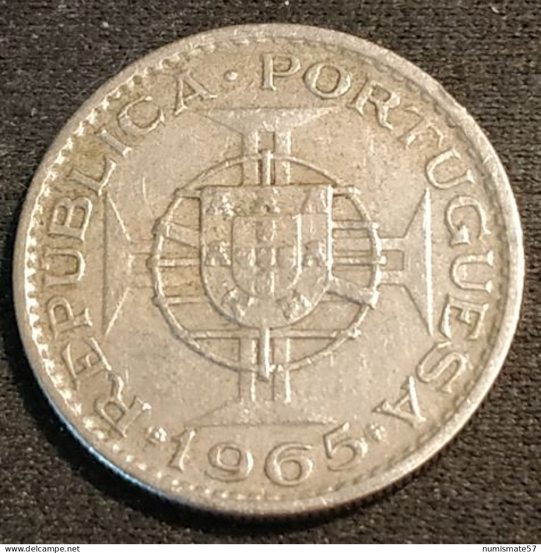 MOZAMBIQUE - 2,50 ESCUDOS 1965 - KM 78 - Mosambik