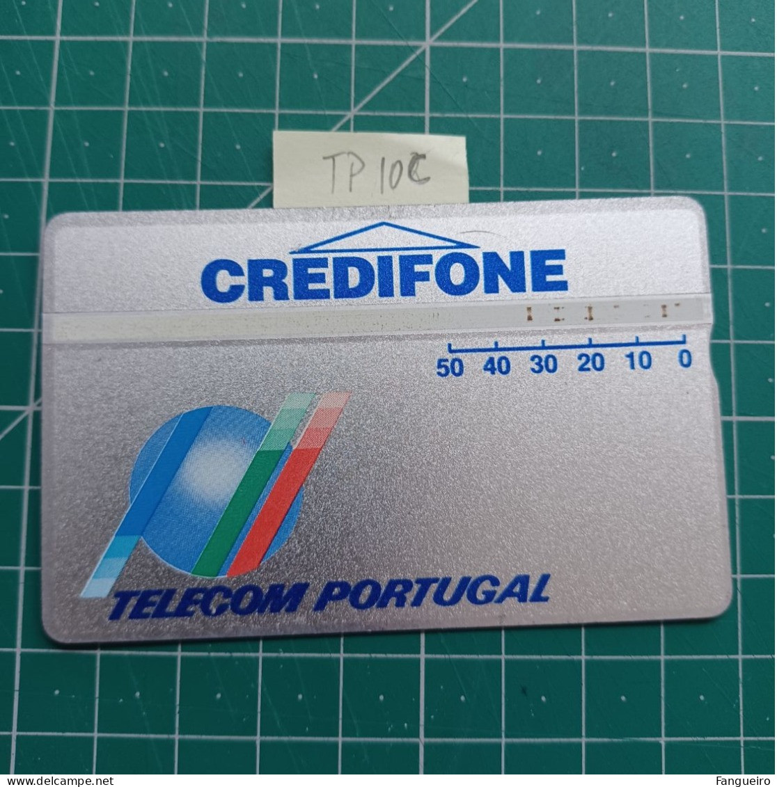 PORTUGAL PHONECARD USED TP10C PRATA - Portugal