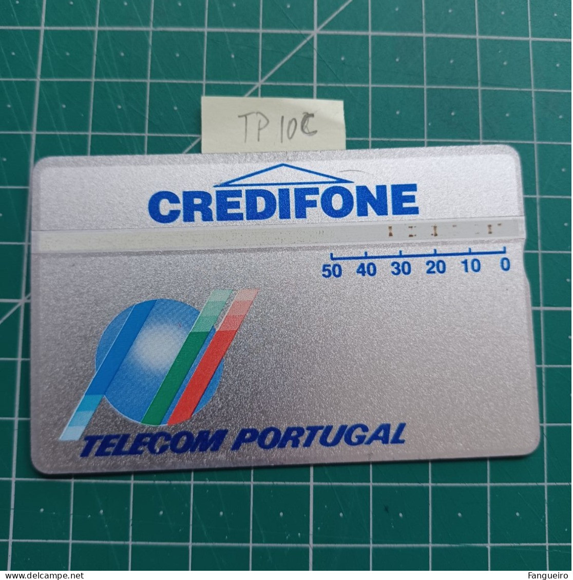 PORTUGAL PHONECARD USED TP10C PRATA - Portogallo