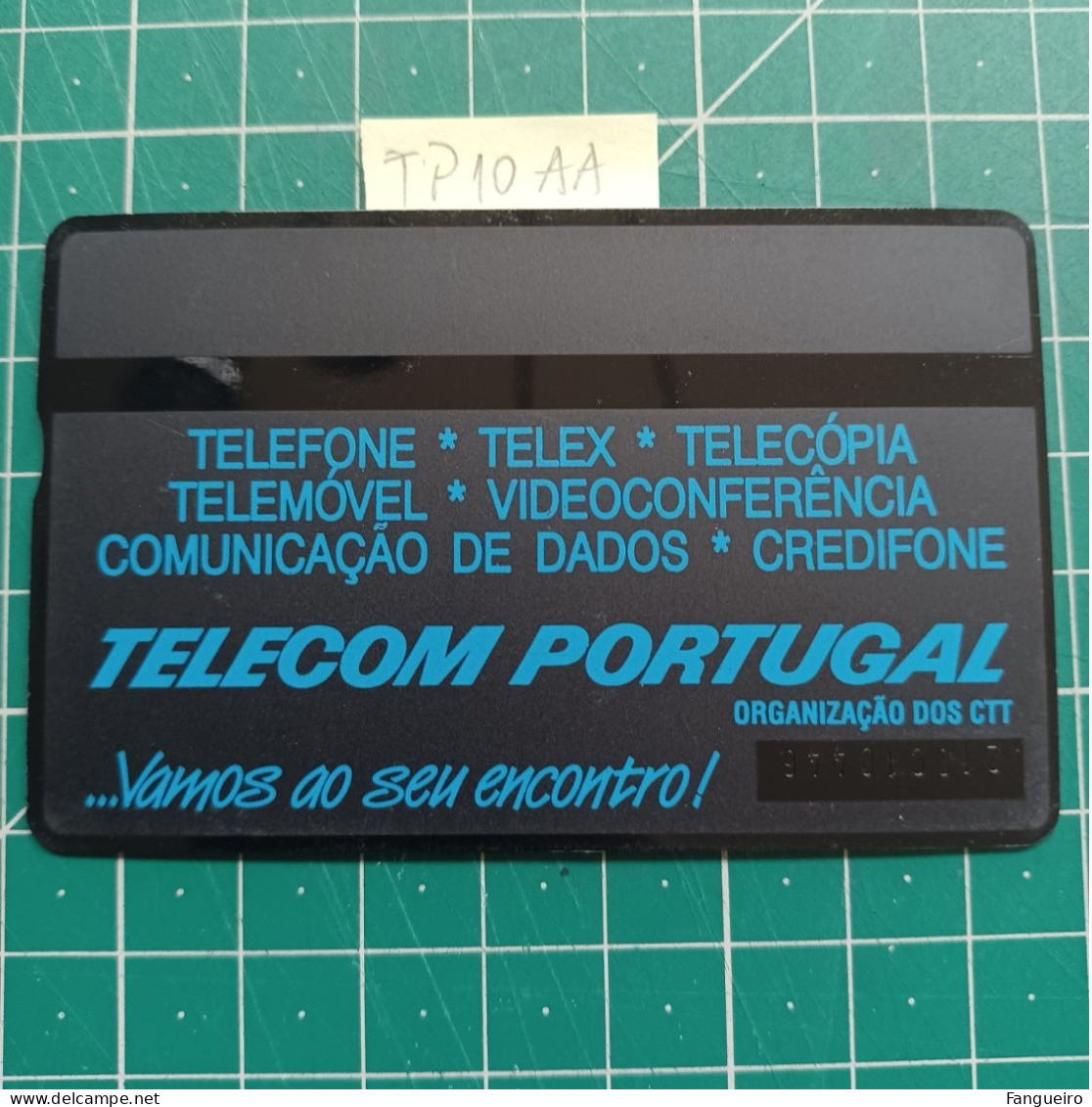 PORTUGAL PHONECARD USED TP10AA PRATA - Portugal