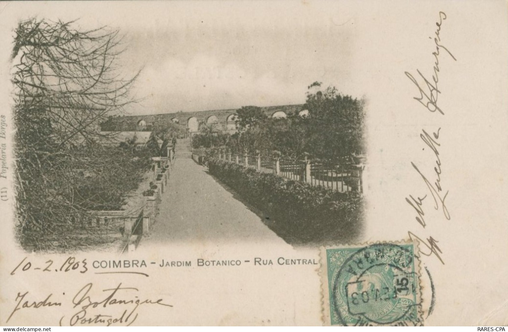 PORTUGAL - COIMBRA - Jardin Botanico - Rua Central - Other & Unclassified