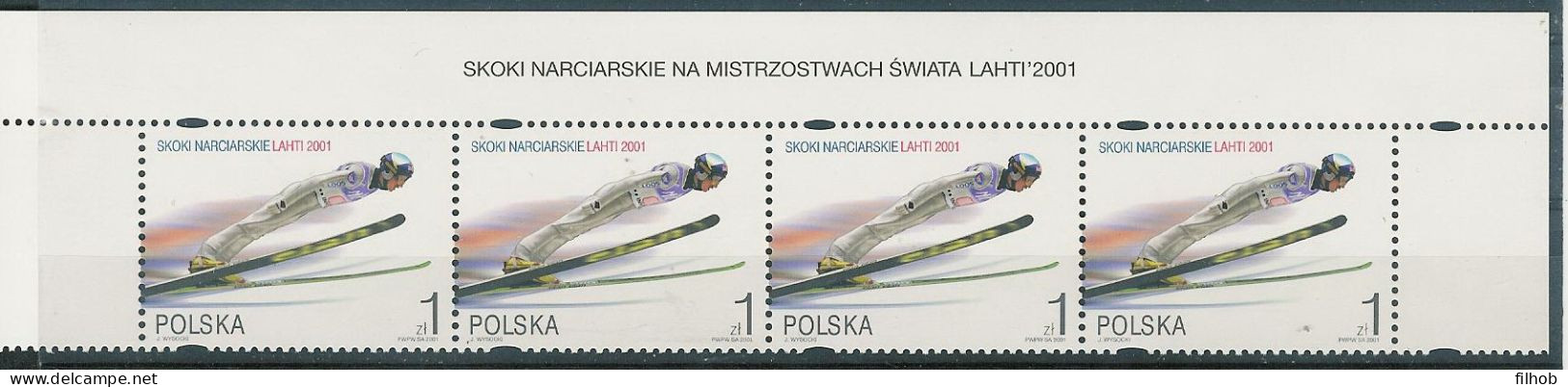 Poland Stamps MNH ZC.3730 III Naz1: Sport Adam Malysz (name) - Ongebruikt