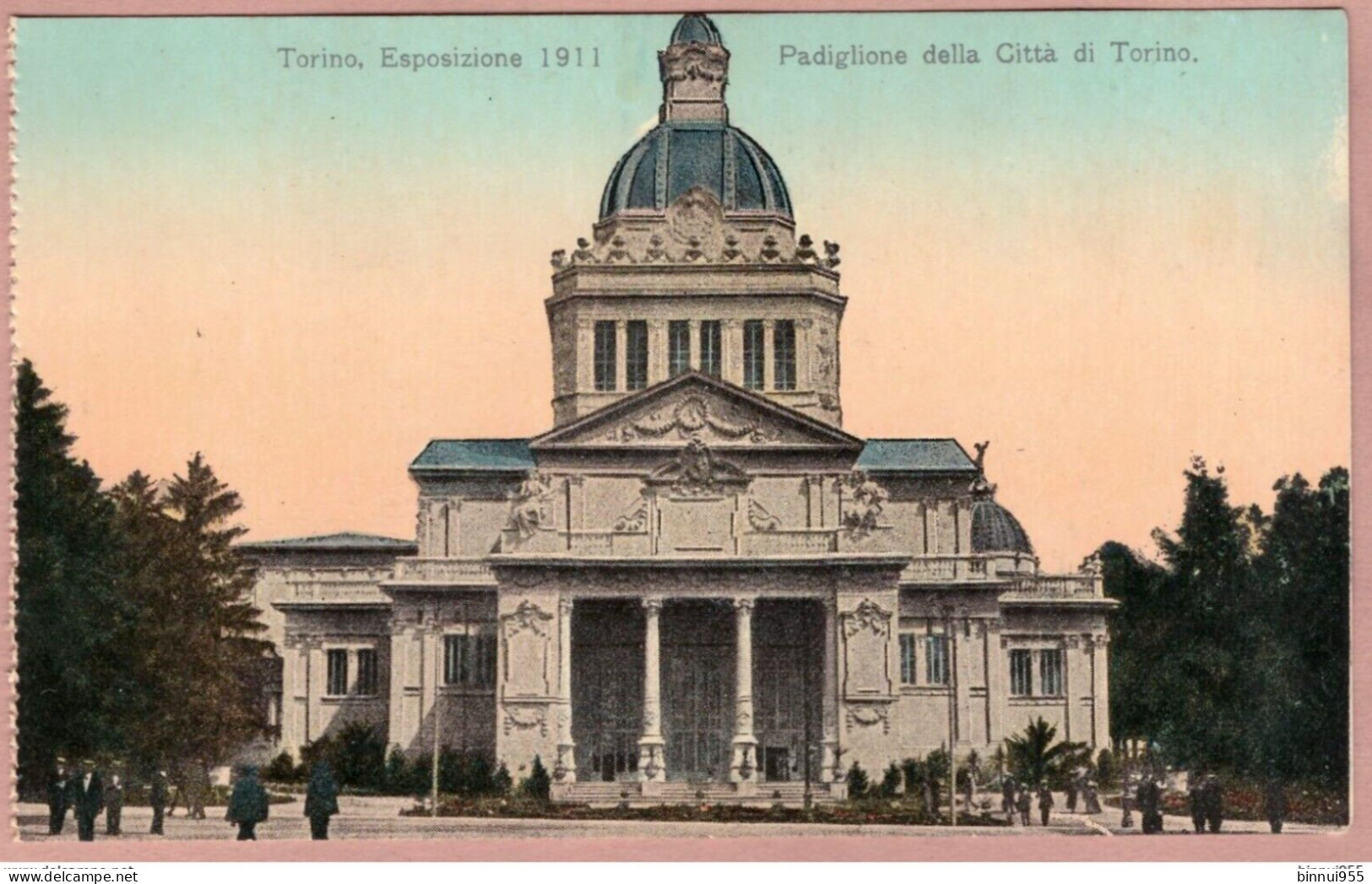 Cartolina Esposizione 1911 Padiglione Della Città Di Torino - Non Viaggiata - Mostre, Esposizioni