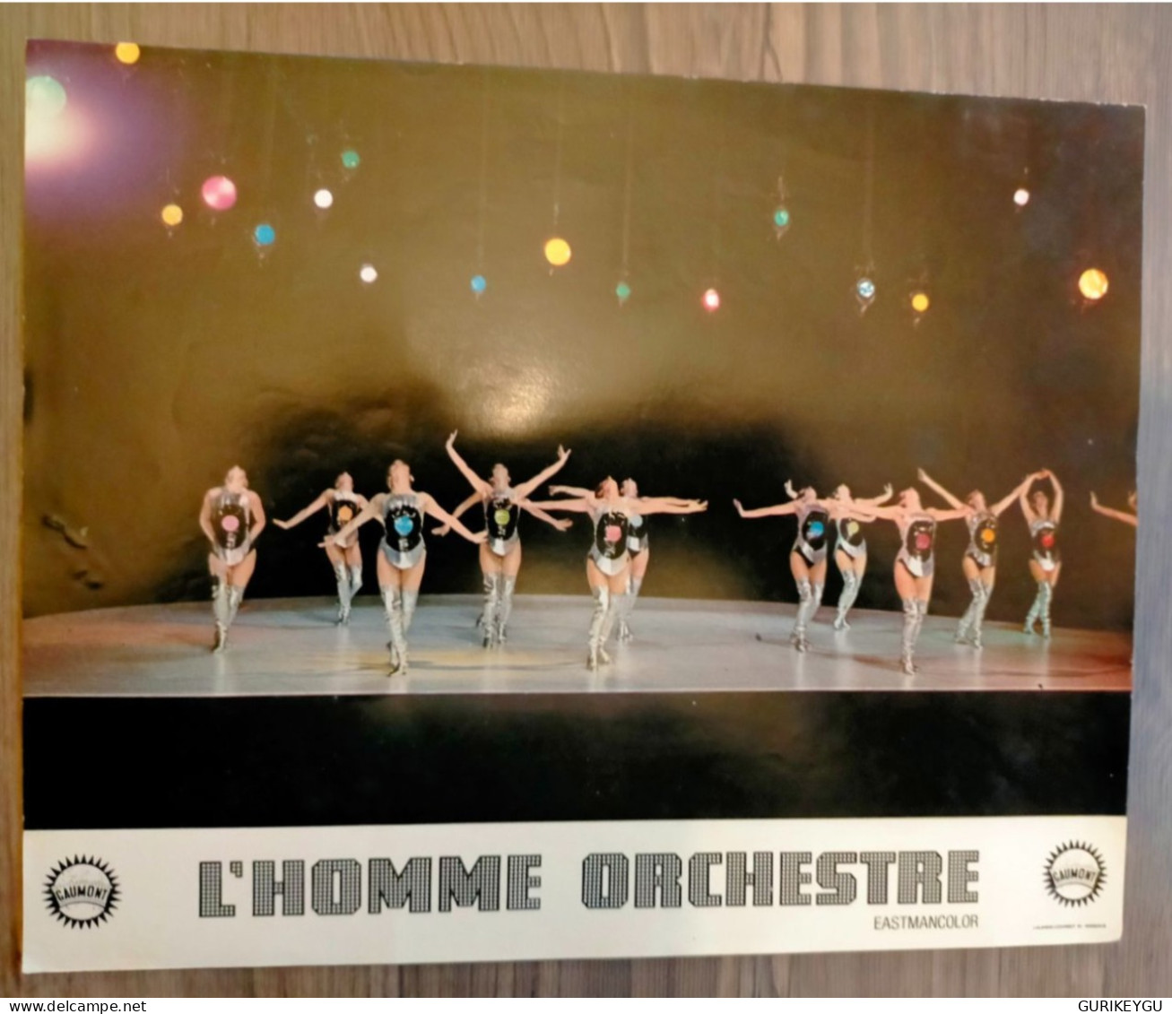 LOUIS DE FUNES Photo Film D'exploitation L'homme Orchestre 28X22cm GAUMONT Eastmancolor - Autres Formats