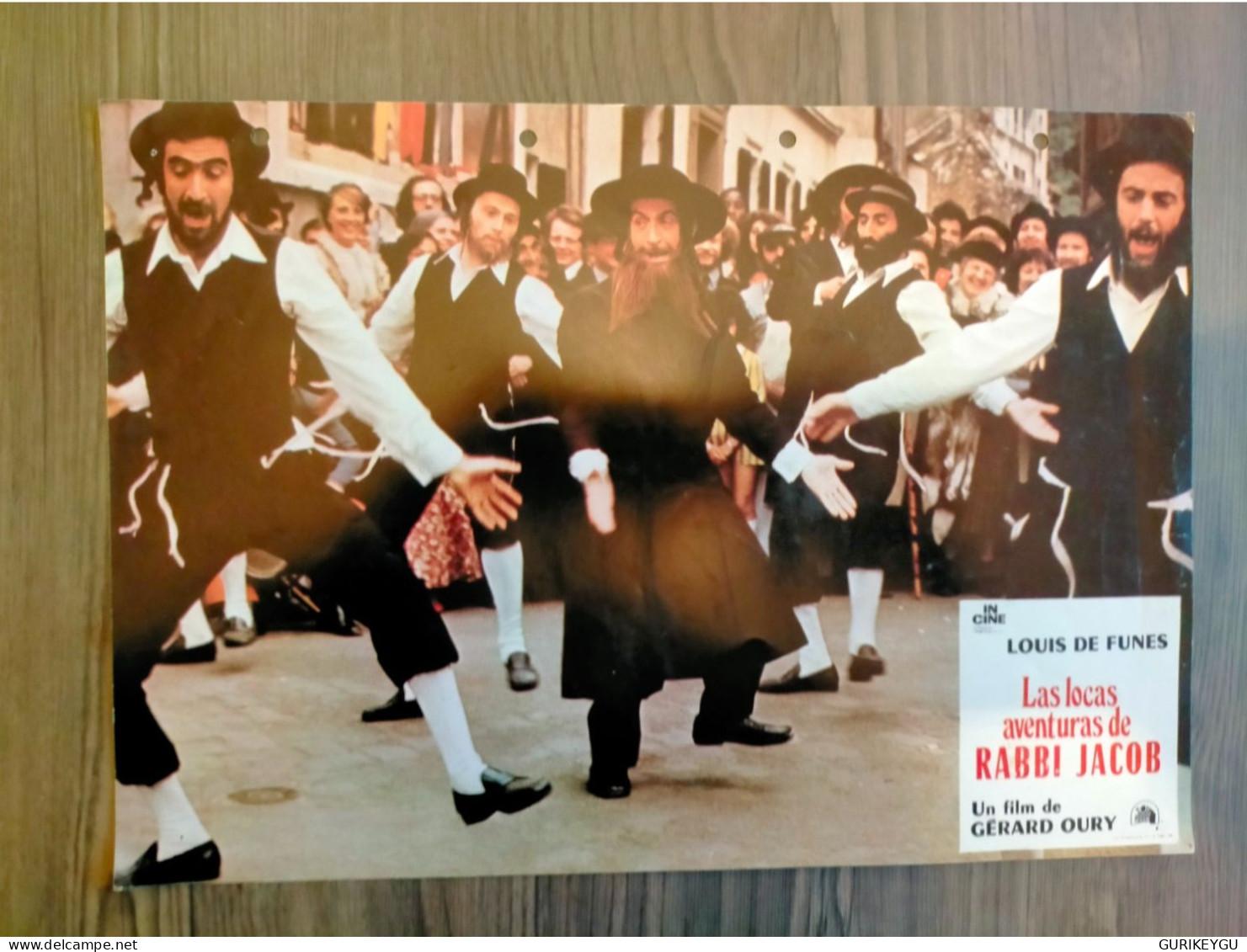 LOUIS DE FUNES Photo Film D'exploitation   Las Locas Aventuras De RABBI JACOB 33x23cm La Danse  GERARD OURY - Other Formats