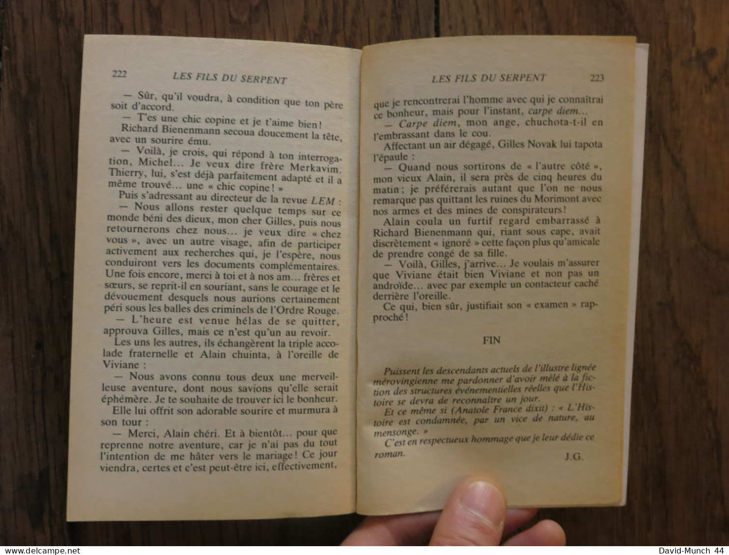 Les Fils du serpent de Jimmy Guieu. Paris, Vaugirard, Collection Science-fiction Jimmy Guieu n° 83. 1991