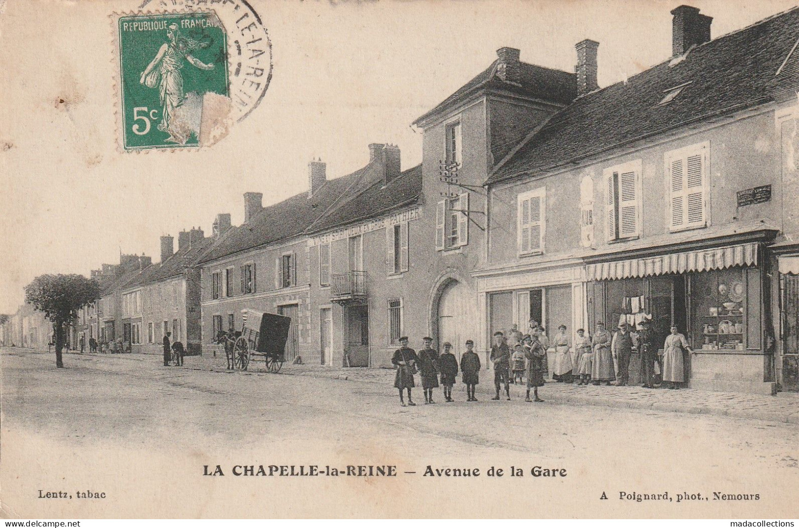 La Chapelle La Reine (77 - Seine Et Marne) Avenue De La Gare - La Chapelle La Reine