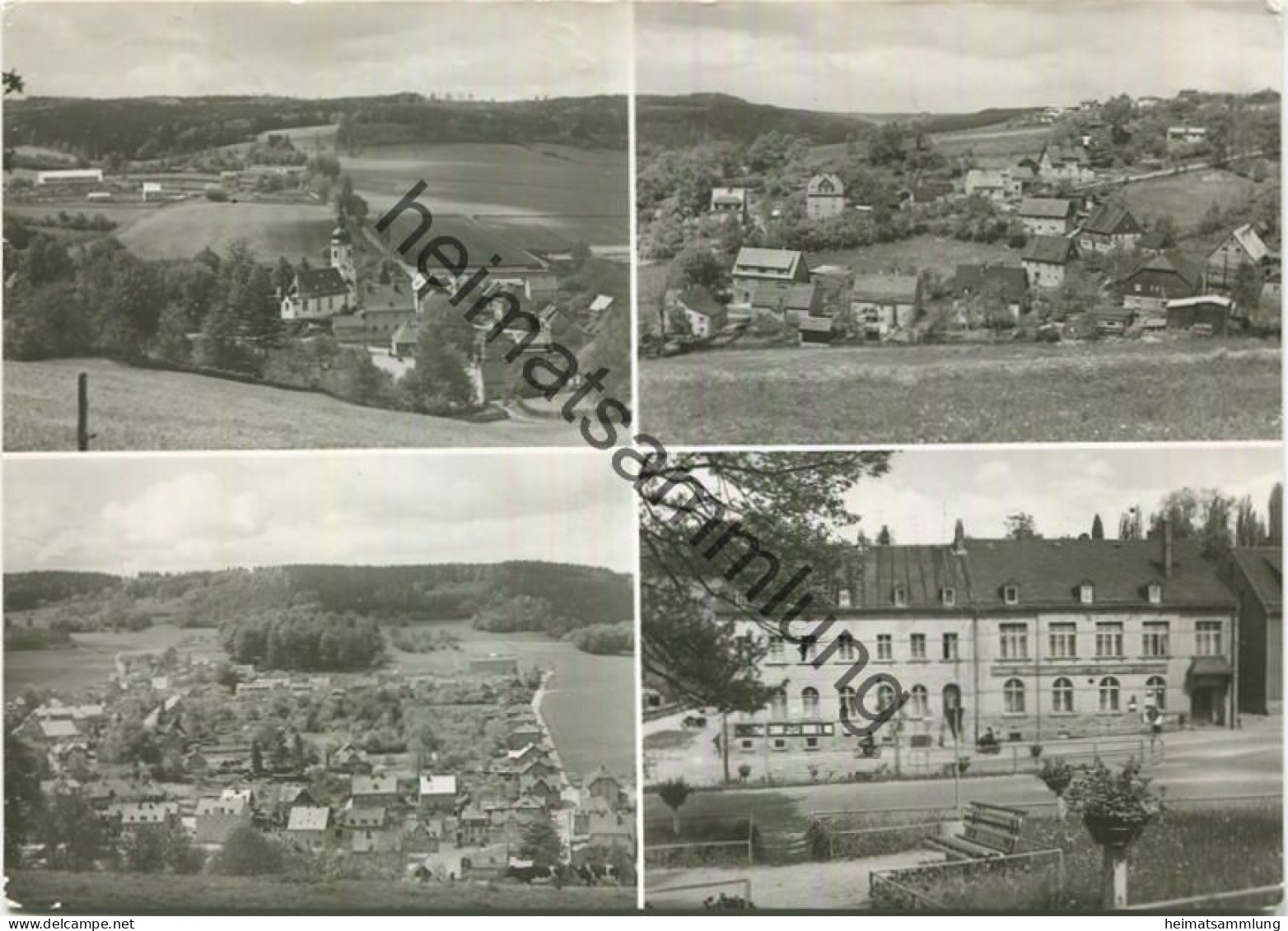 Bockau - Foto-AK Grossformat - VEB Foto-Verlag Erlbach Gel. 1982 - Bockau