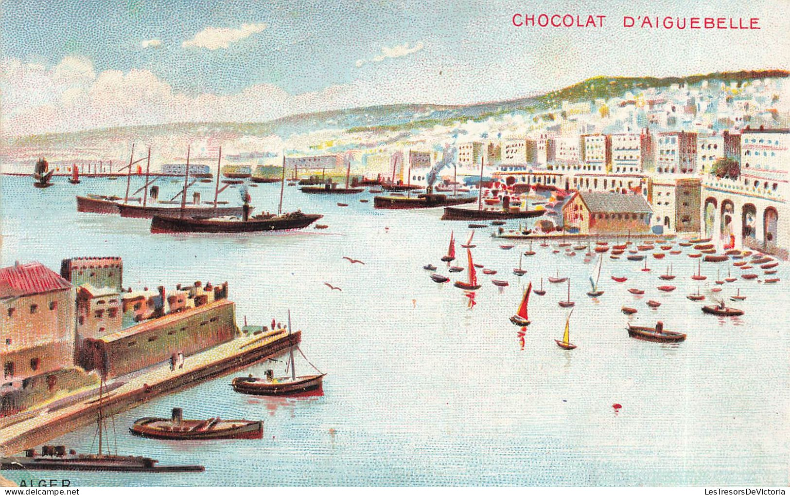 FRANCE - Aiguebelle - Chocolat D'Aiguebelle - Vue Générale  - Carte Postale Ancienne - Aiguebelle