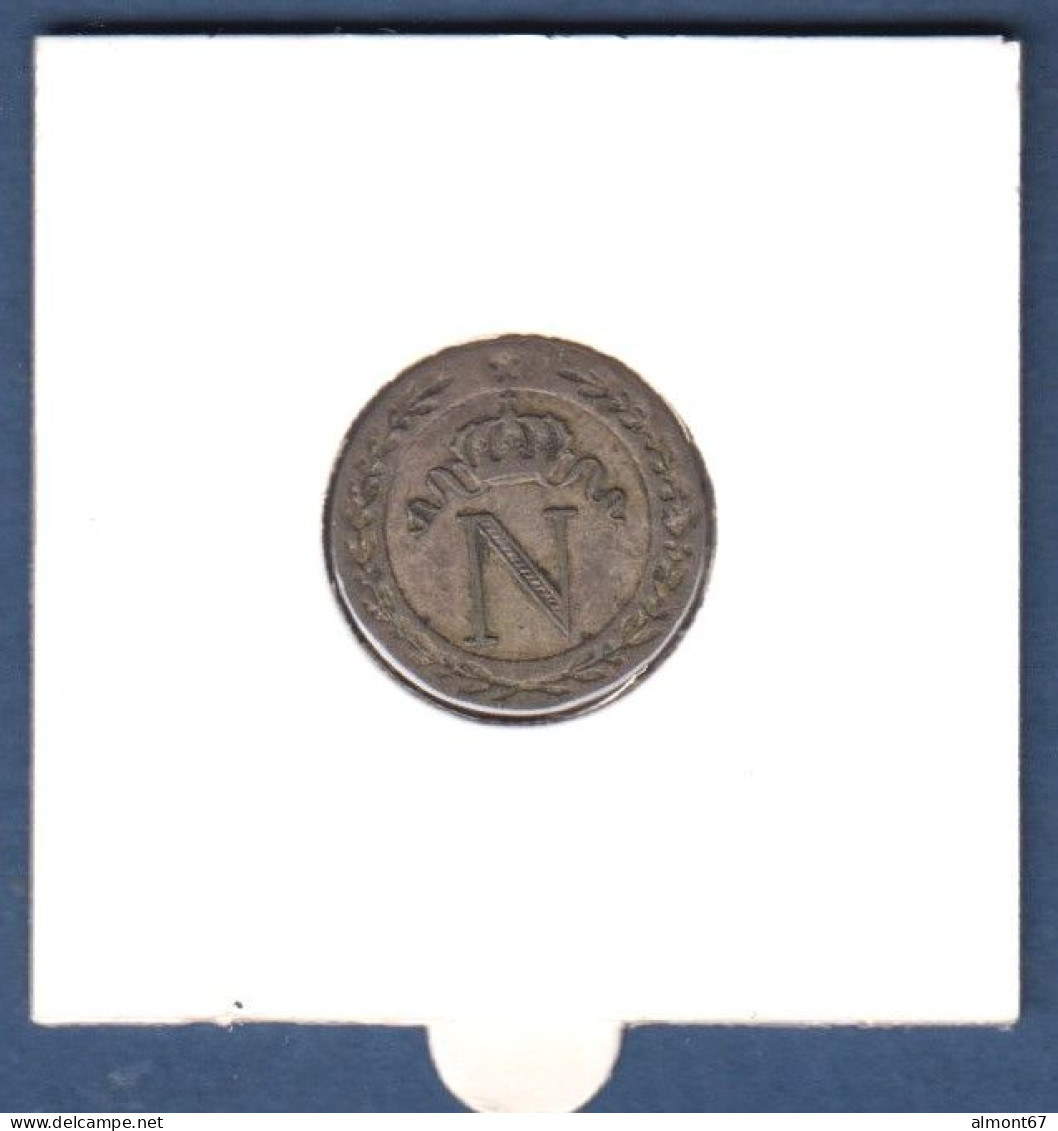 Napoléon Ier - 10 Cent 1808 A - Variété Frappe Médaille - 10 Centimes