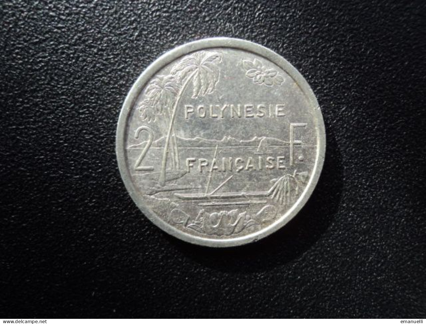 POLYNÉSIE FRANÇAISE : 2 FRANCS   1989    G.40 / KM 10     SUP - Frans-Polynesië