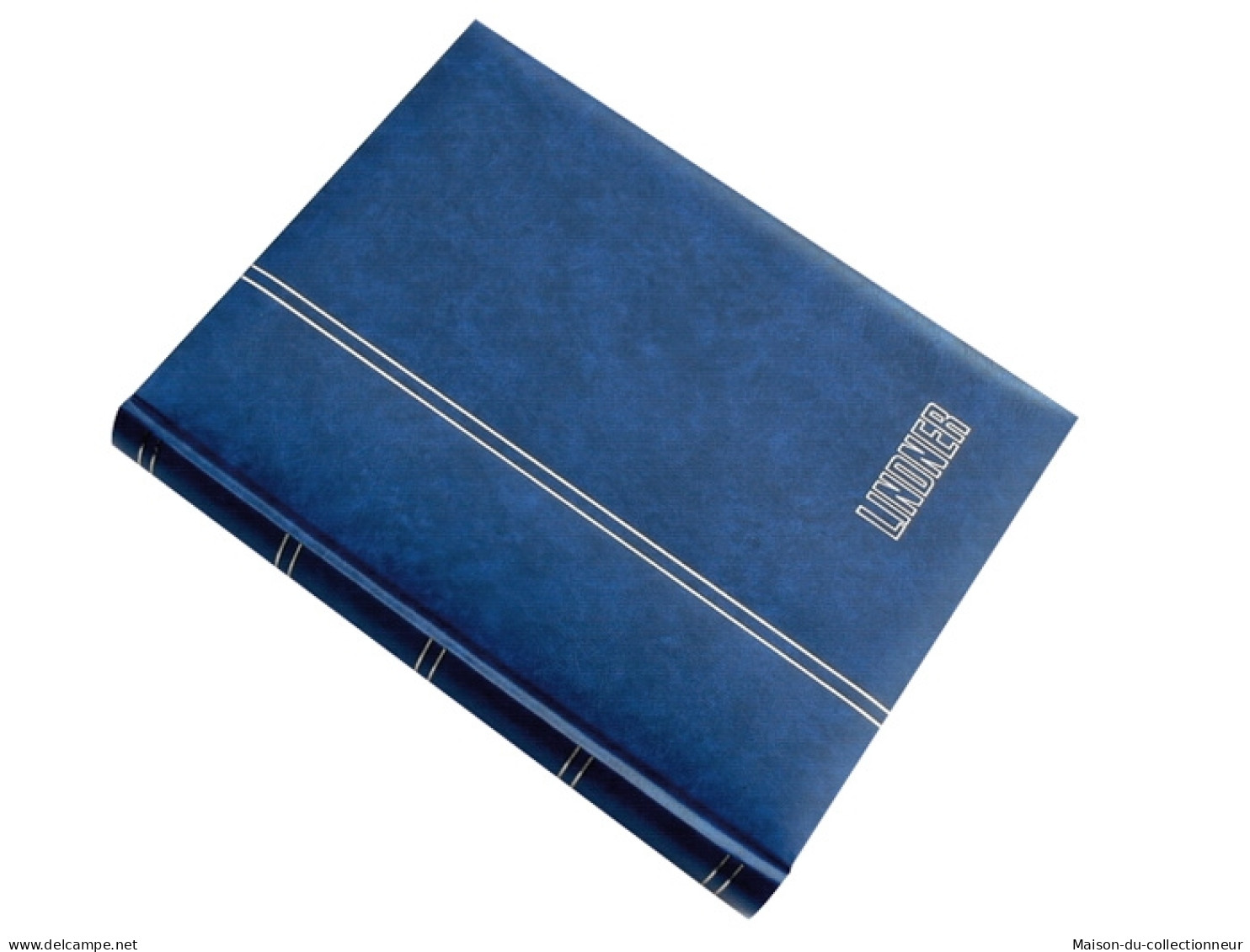 Classeurs A4 Lindner Standard 64 Pages Blanches Couleur:Bleu - Groot Formaat, Blanco Pagina