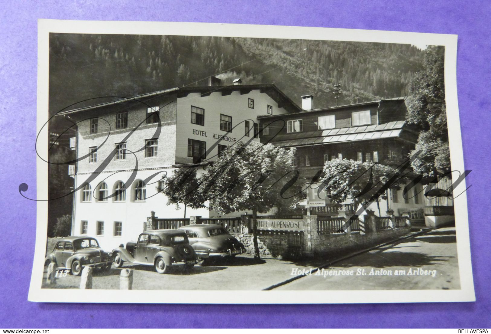 St. Anton Am Arlberg  Hotel Alpenrose Renault  N°113 Verlag T.Pies - St. Anton Am Arlberg