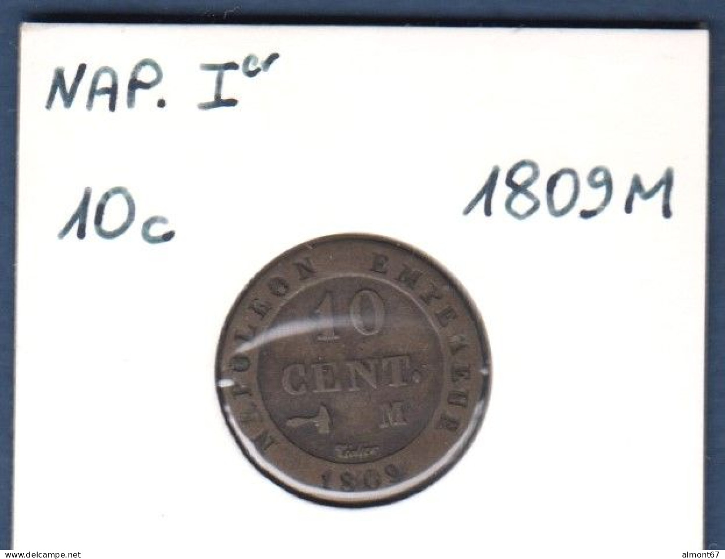 Napoléon Ier - 10 Cent 1809 M - 10 Centimes