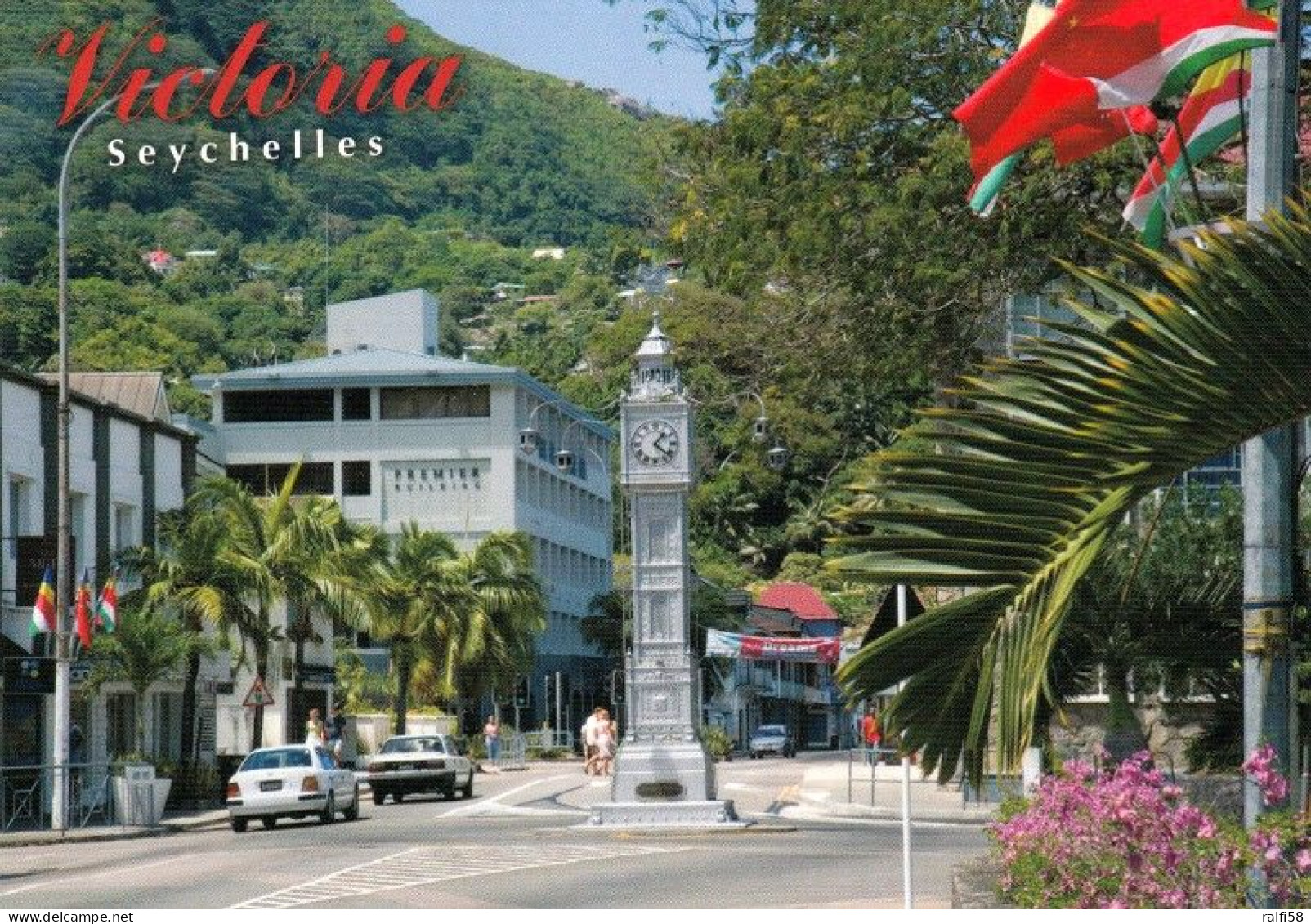 1 AK Seychellen * Victoria Auf Mahe Island - Victoria Ist Die Hauptstadt Der Seychellen * - Seychelles