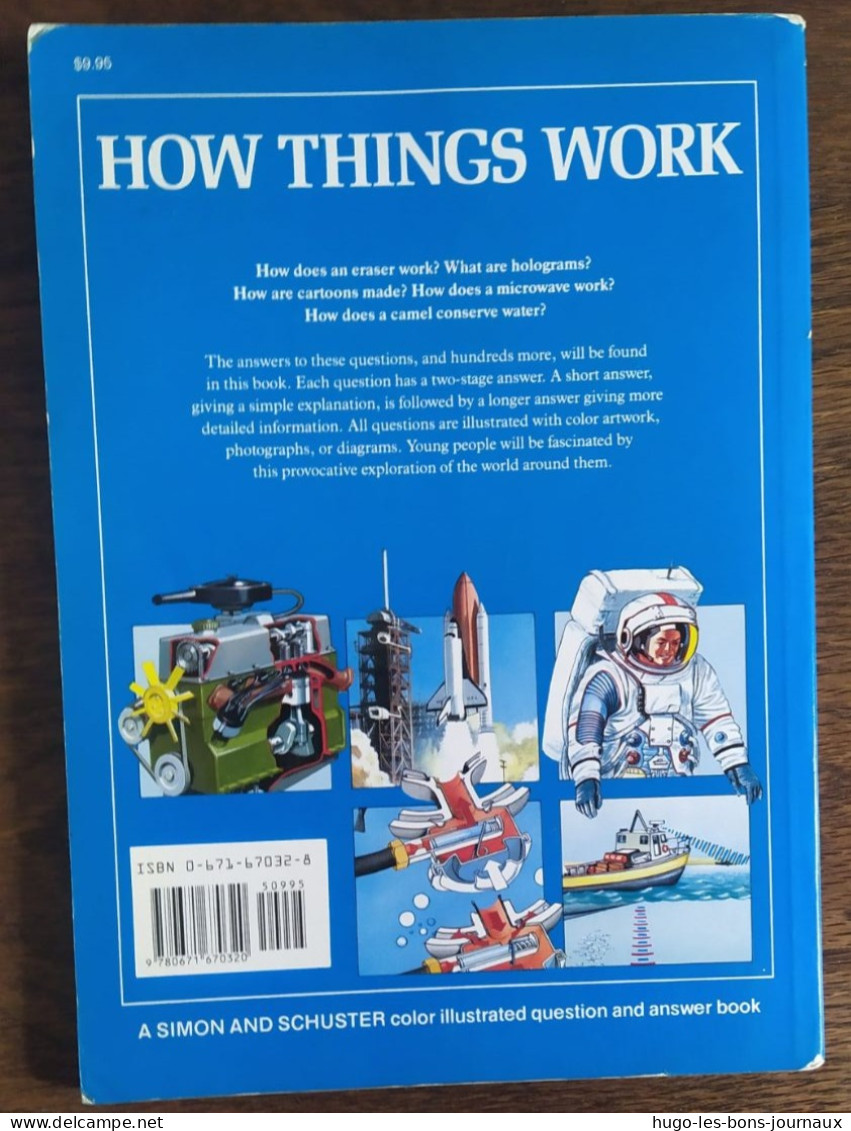 Livre en anglais How Things work ,a guide to how human-made and living things function de Simon and Schuster_