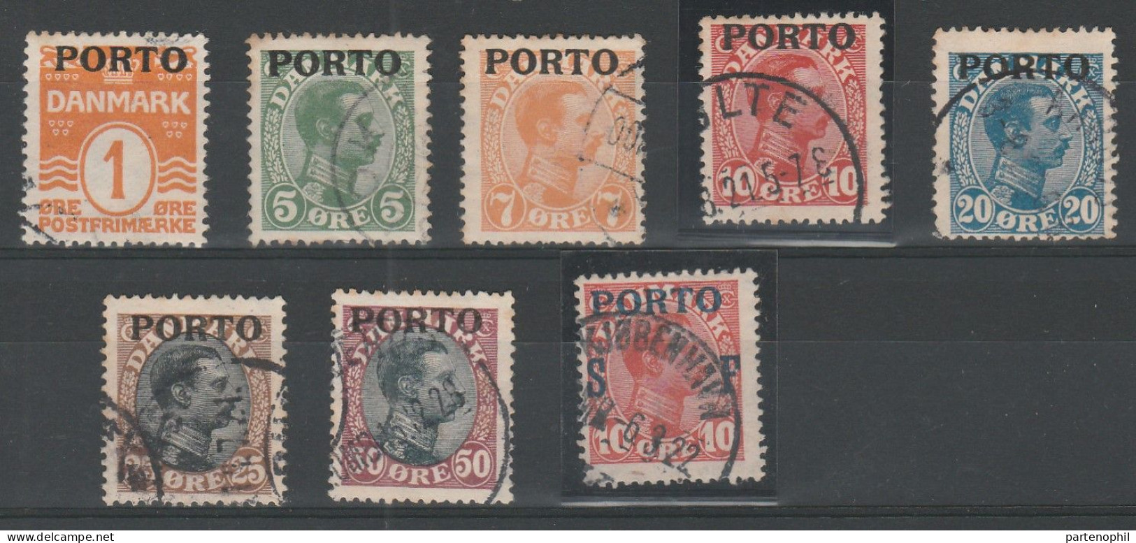 Danimarca 1921 -  Tax 1/8 - Portomarken