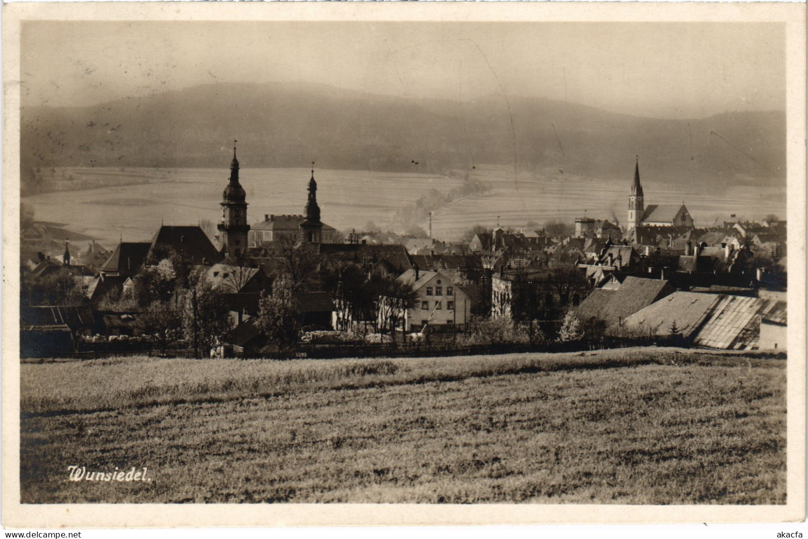 CPA AK WUNSIEDEL Panorama GERMANY (1381203) - Wunsiedel