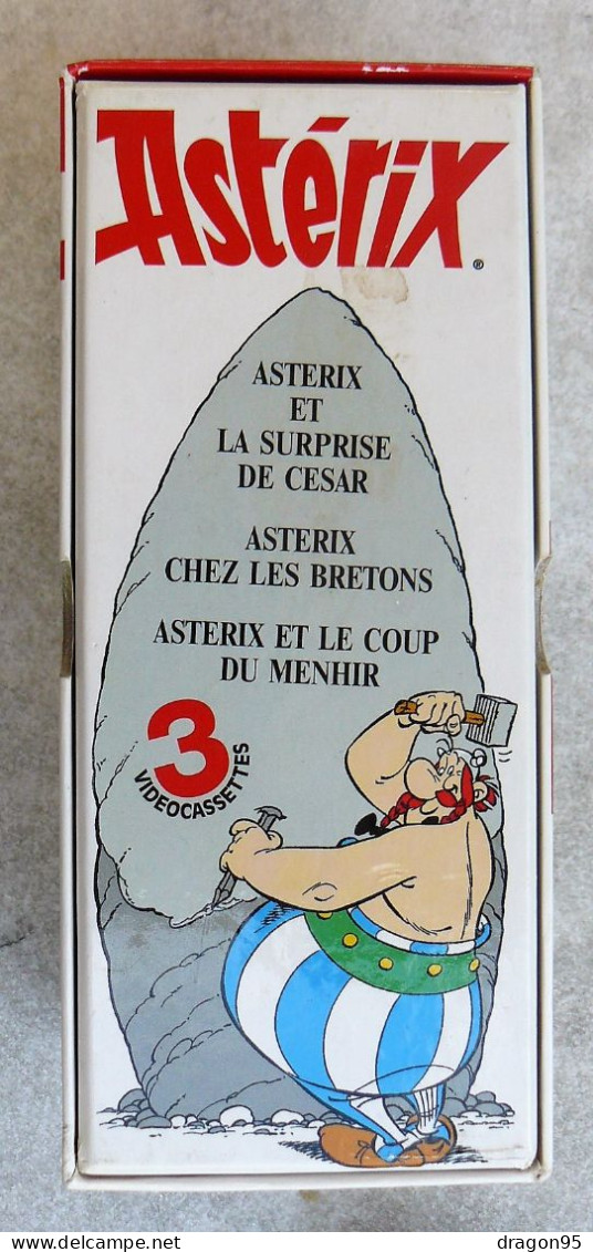 ASTERIX : Coffret Vidéo 3 Dessins Animés - Dargaud Et Gaumont - Goscinny - Uderzo - Animatie