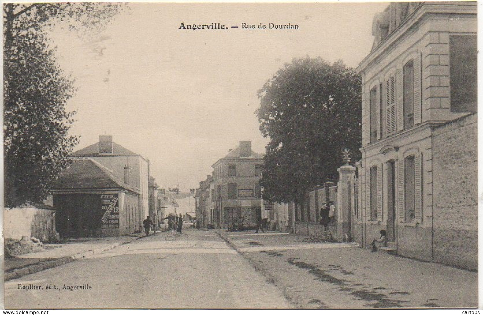 91 ANGERVILLE   Rue De Dourdan - Angerville