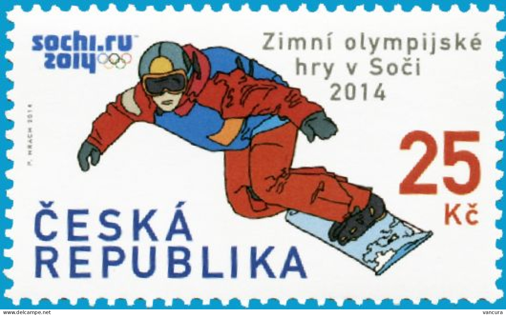 797 Czech Republic Winter Olympic Games Sotchi 2014 Snowboard - Winter 2014: Sotschi