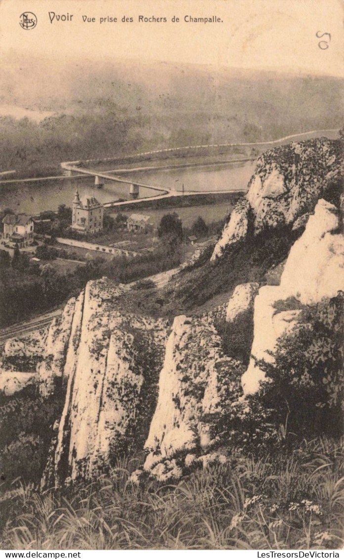 BELGIQUE - Yvoir - Vue Prise Des Rochers De Champalle - Carte Postale Ancienne - Yvoir