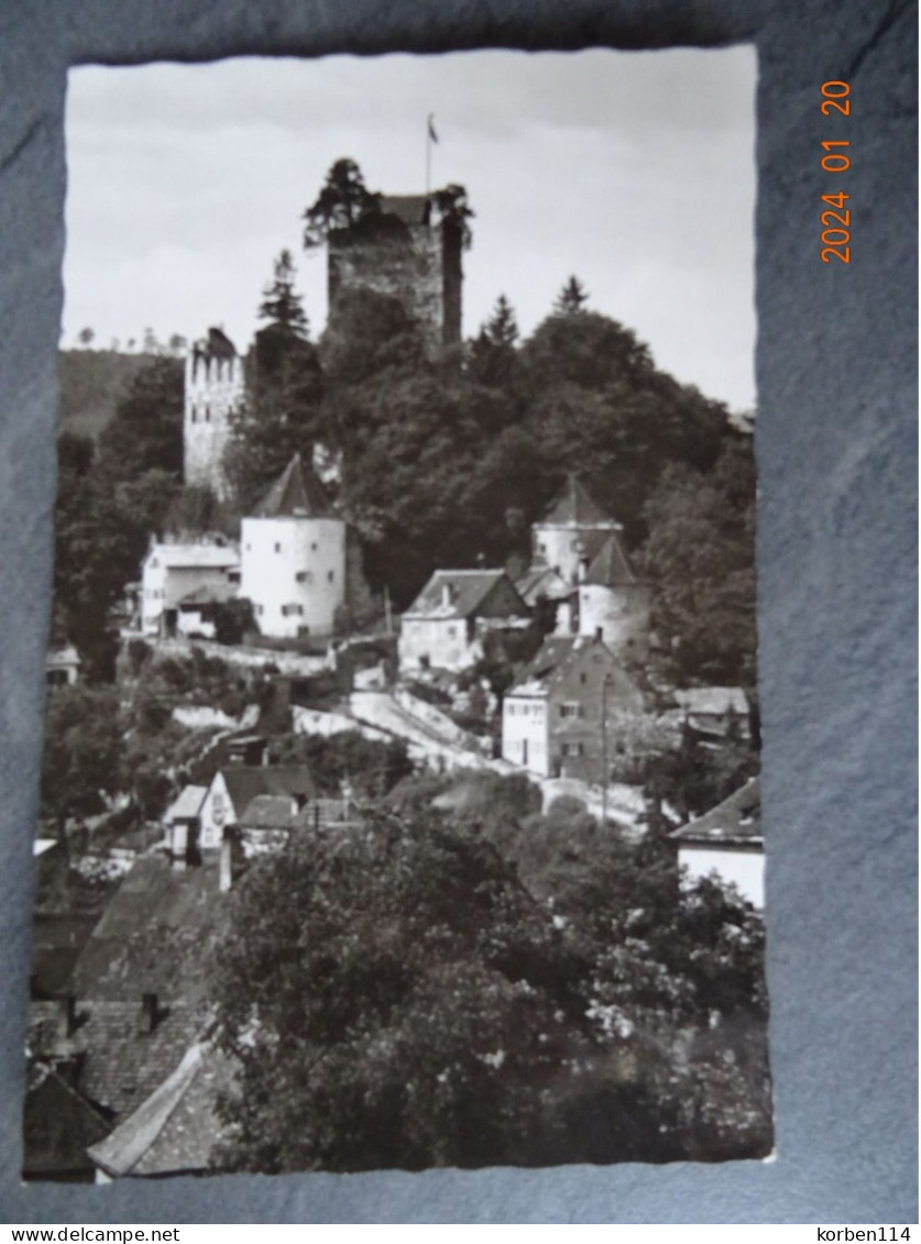 LUFTKURORT  PAPPENHEIM  BURG VON OSTEN - Pappenheim