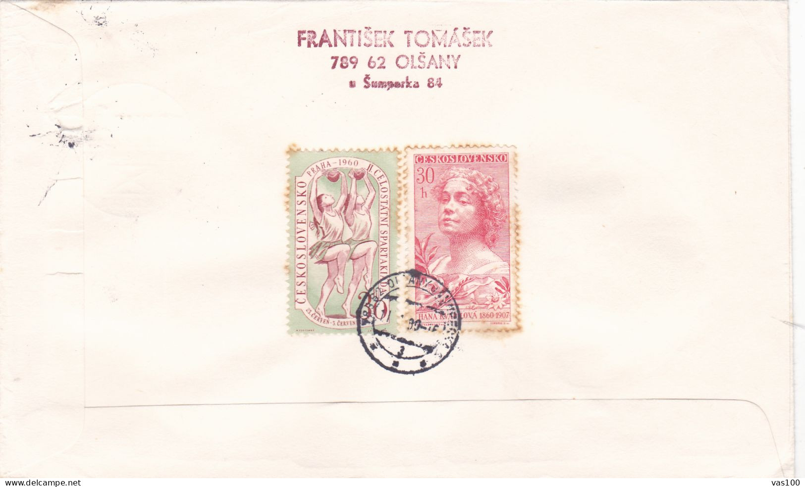 ANNIVERSARY PRAGUE 1979 COVERS  FDC CIRCULATED Tchécoslovaquie - FDC