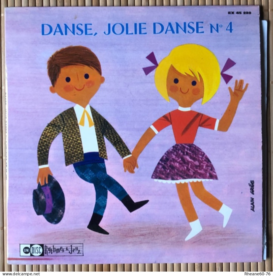 Unidisc 45T EP - EX 45220 - Danse, Jolie Danse N4 - Orchestre François Rauber - Formats Spéciaux