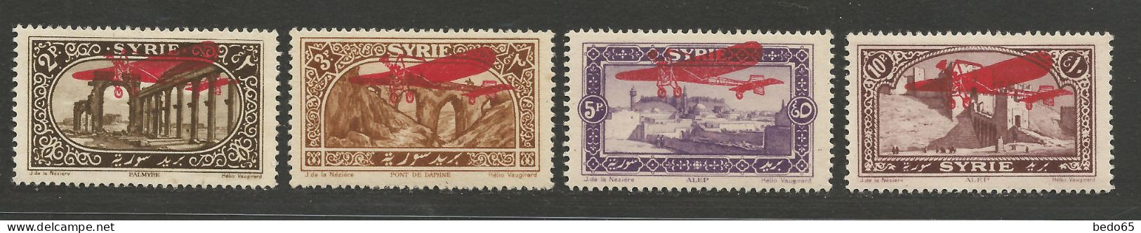 SYRIE  PA N° 30 à 33 NEUF*  CHARNIERE  / Hinge  / MH - Airmail