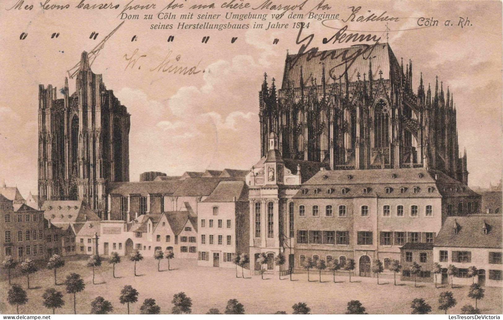 ALLEMAGNE - Coln A Rh - Eglise - Carte Postale Ancienne - Koeln