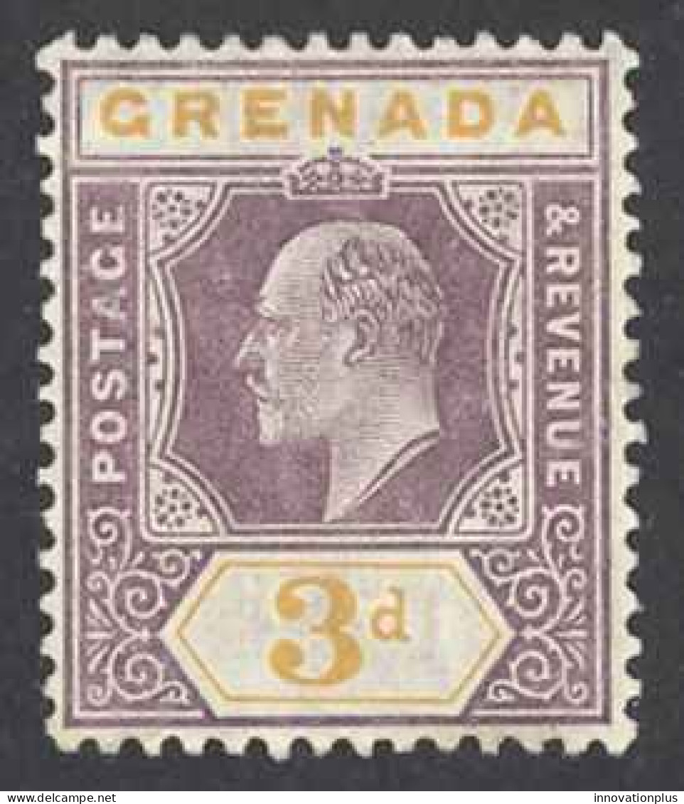 Grenada Sc# 62 MH (c) 1904-1906 3p King Edward VII - Grenada (...-1974)