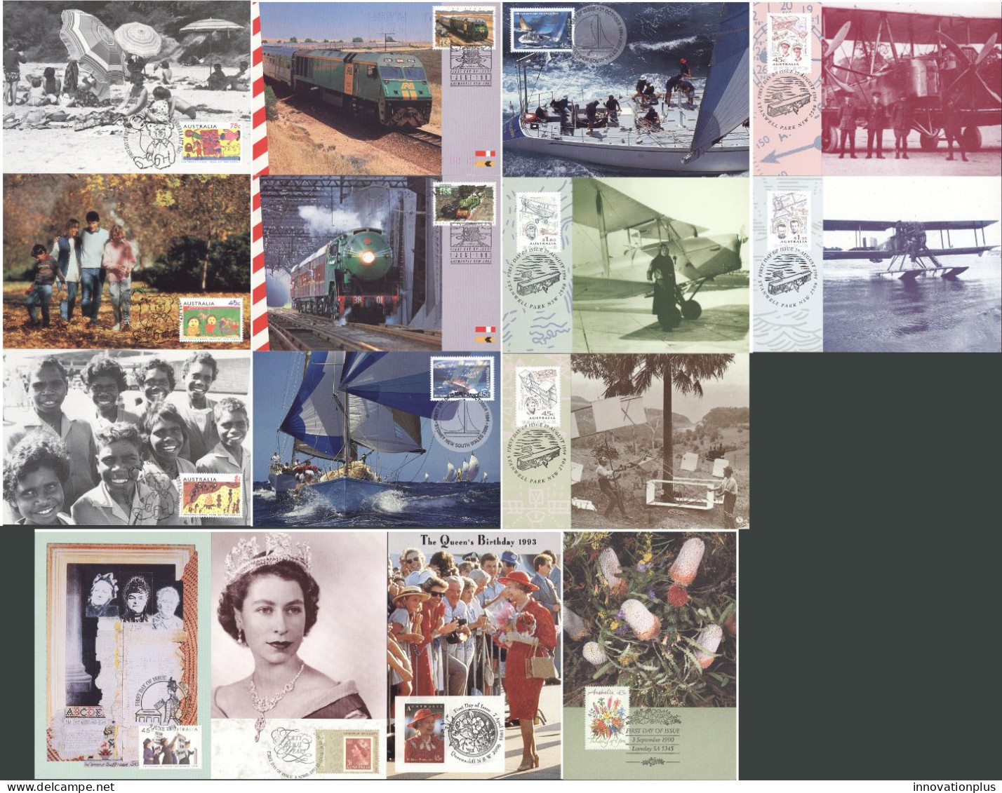 Australia FDC Lot/15 Postal Post Cards - Ganzsachen