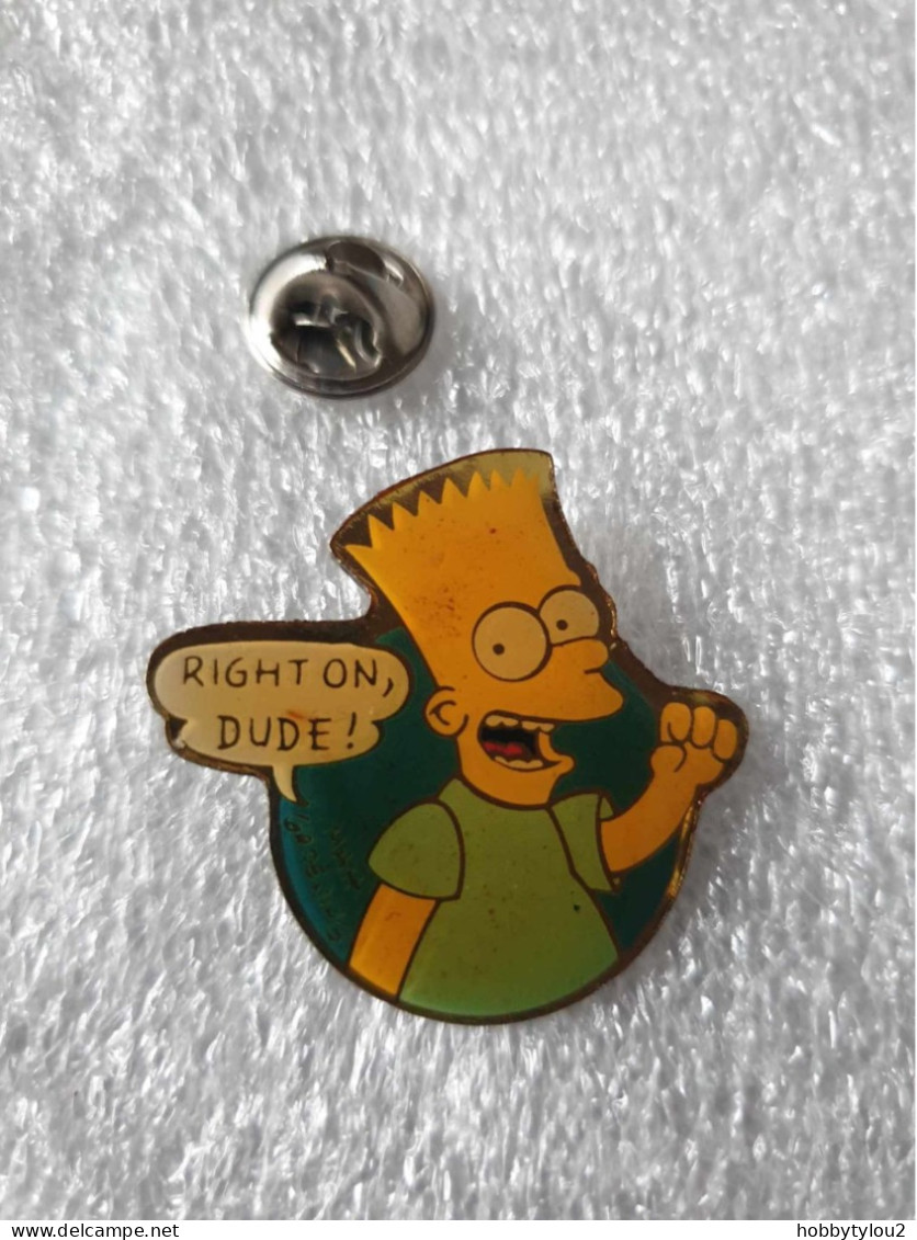 Pin's The Simpson's - Right On, Dude - Filmmanie