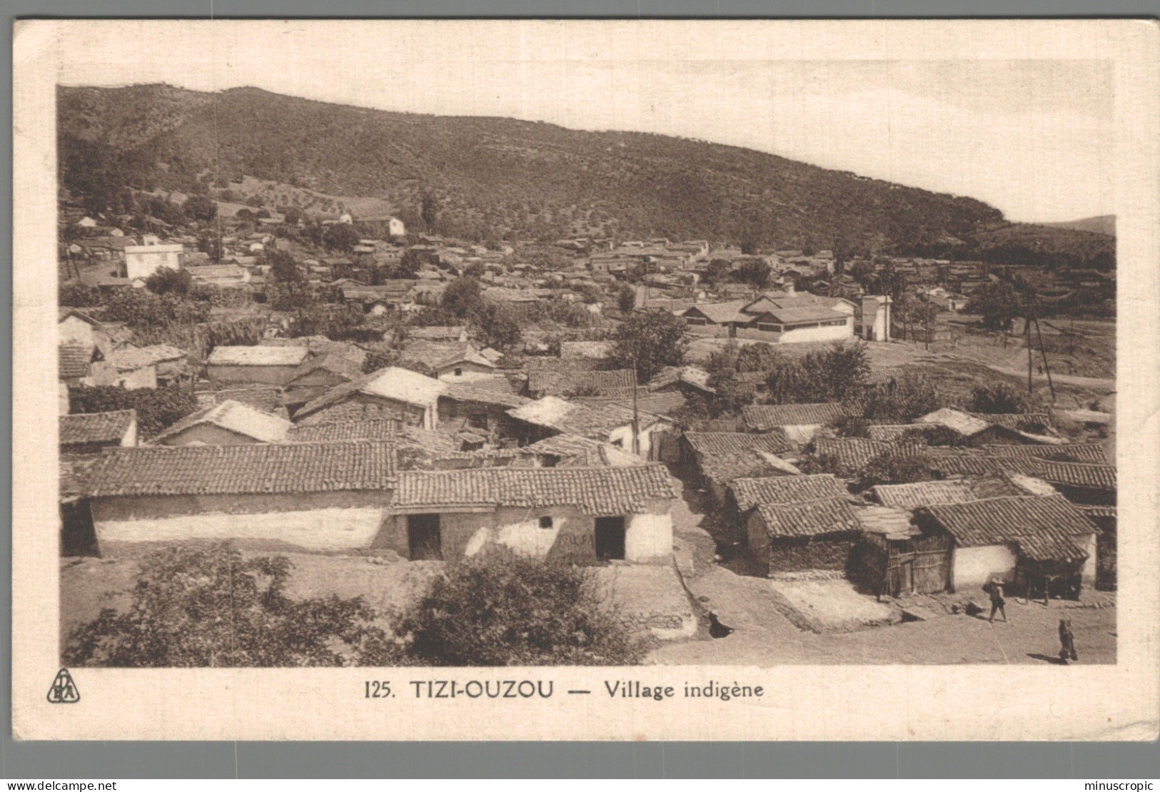 CPA - Algérie - Tizi Ouzou - Village Indigène - Tizi Ouzou