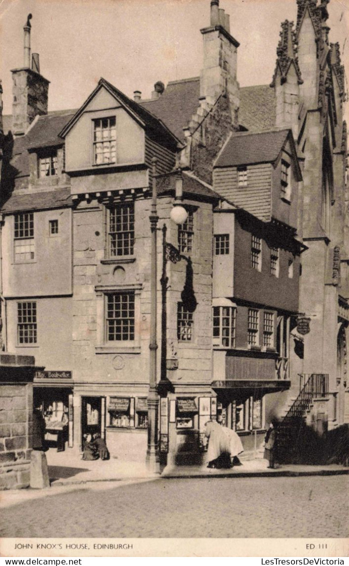 ECOSSE - Edinburgh - John Knox's House - Carte Postale Ancienne - Midlothian/ Edinburgh