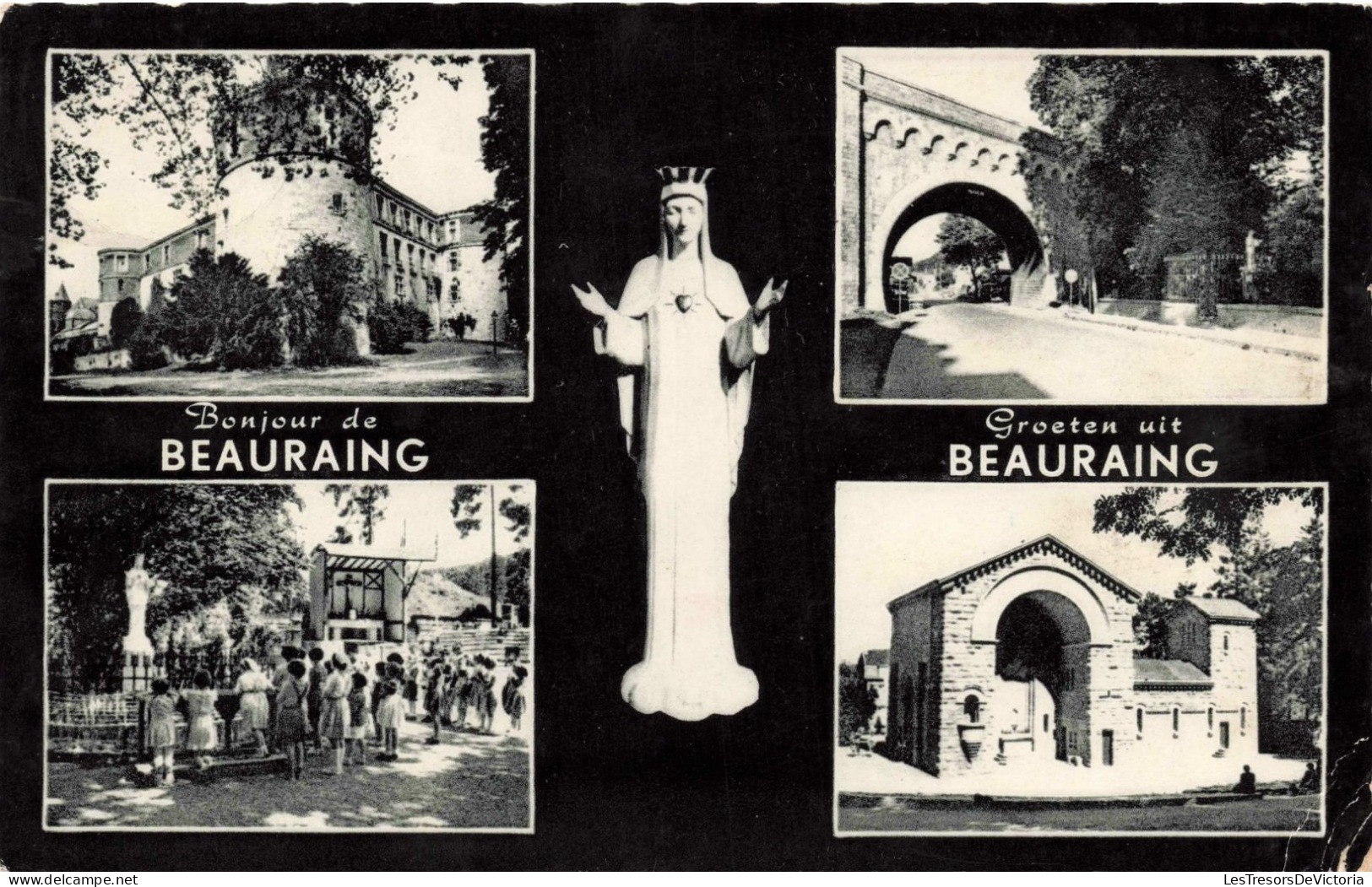 BELGIQUE - Beauraing - Bonjour De Beauraing - Carte Postale Ancienne - Beauraing