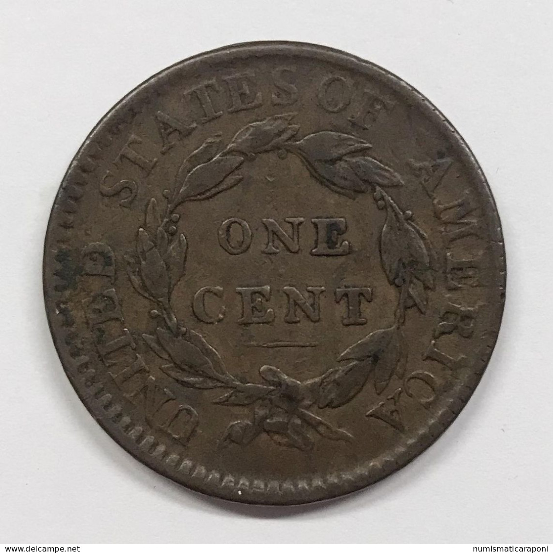 USA  U.s.a. 1 CENT 1816 Liberty Km#45 E.1326 - 1816-1839: Coronet Head (Tête Couronnée)