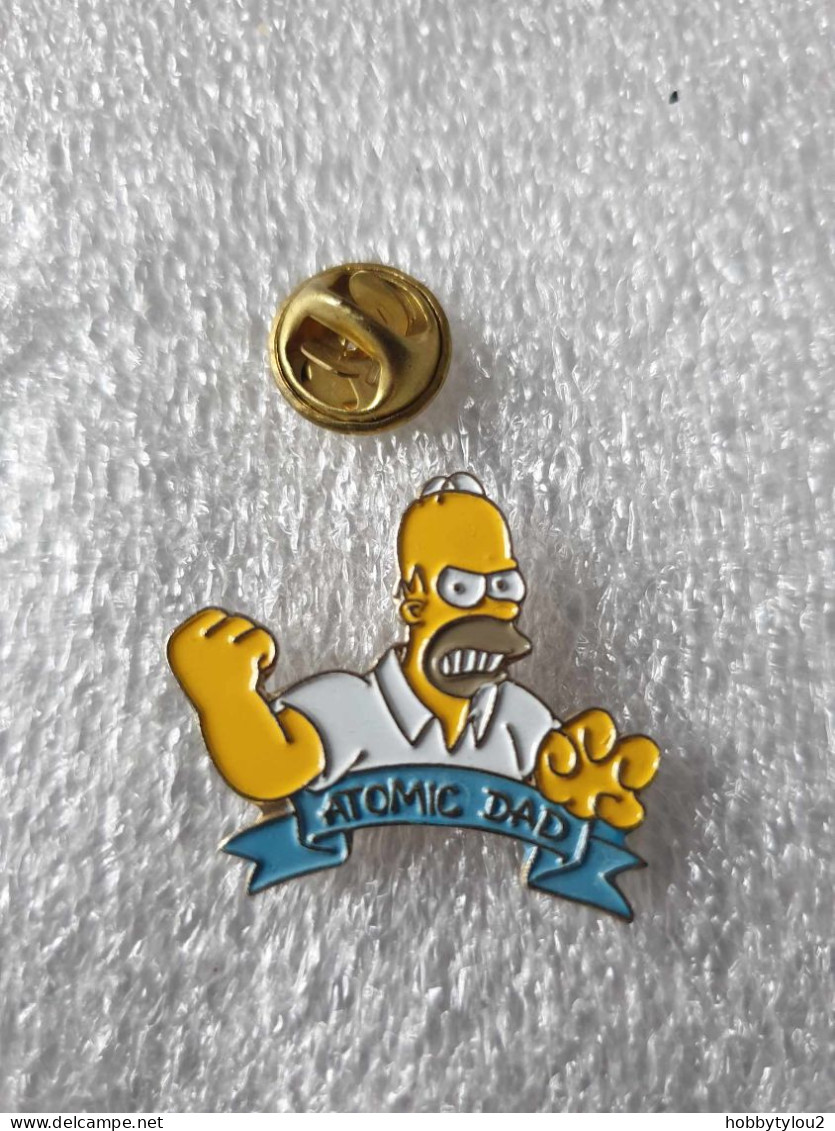 Pin's The Simpson's - Atomic Dad(non époxy) - Filmmanie