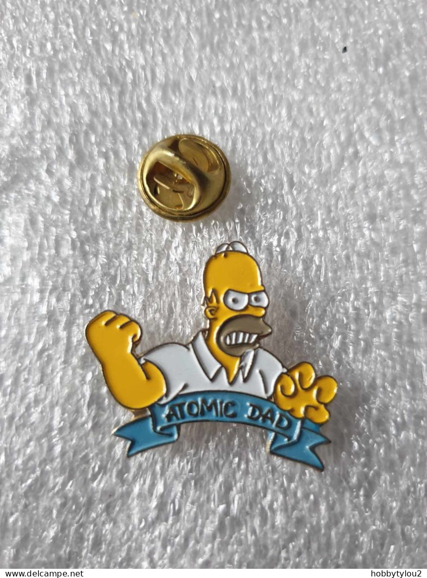 Pin's The Simpson's - Atomic Dad(non époxy) - Cinéma