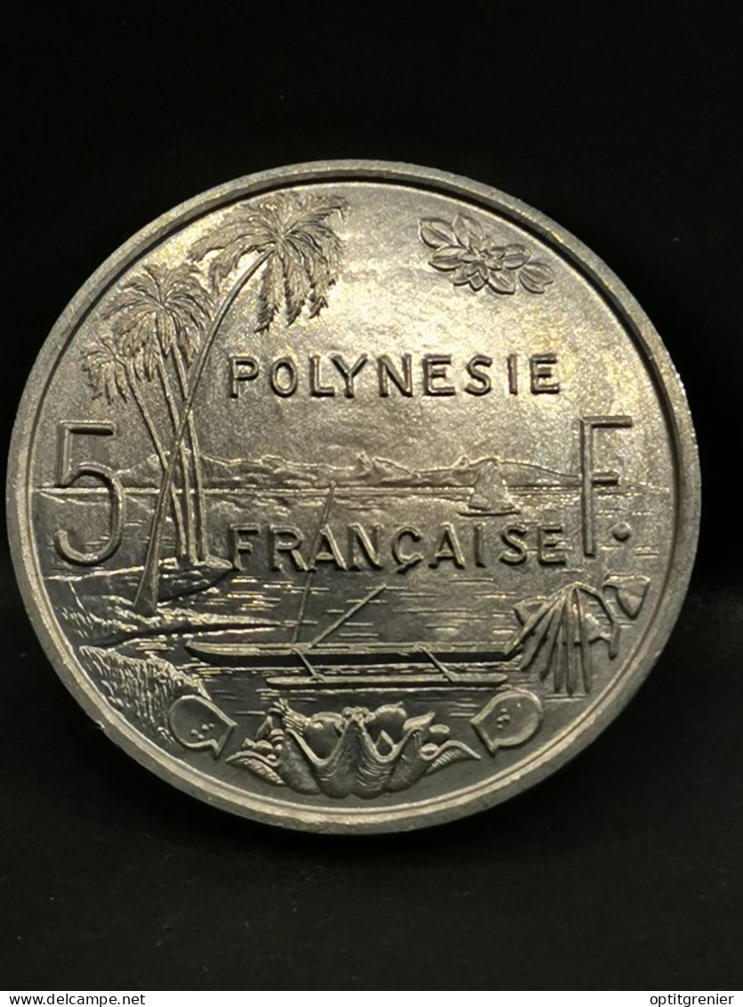 5 FRANCS IEOM 1998 POLYNESIE FRANCAISE - Frans-Polynesië