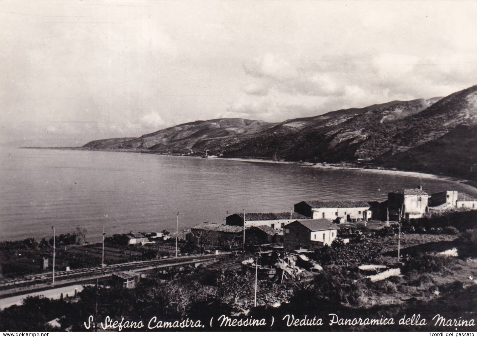 Cartolina Santo Stefano Di Camastra ( Messina ) Veduta Panoramica Della Marina - Bagheria