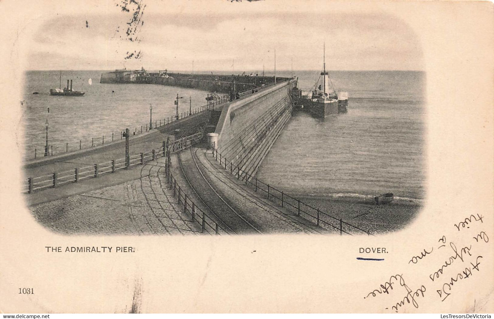 ROYAUME UNI - Angleterre - Dover - The Admiralty Pier - Carte Postale Ancienne - Dover