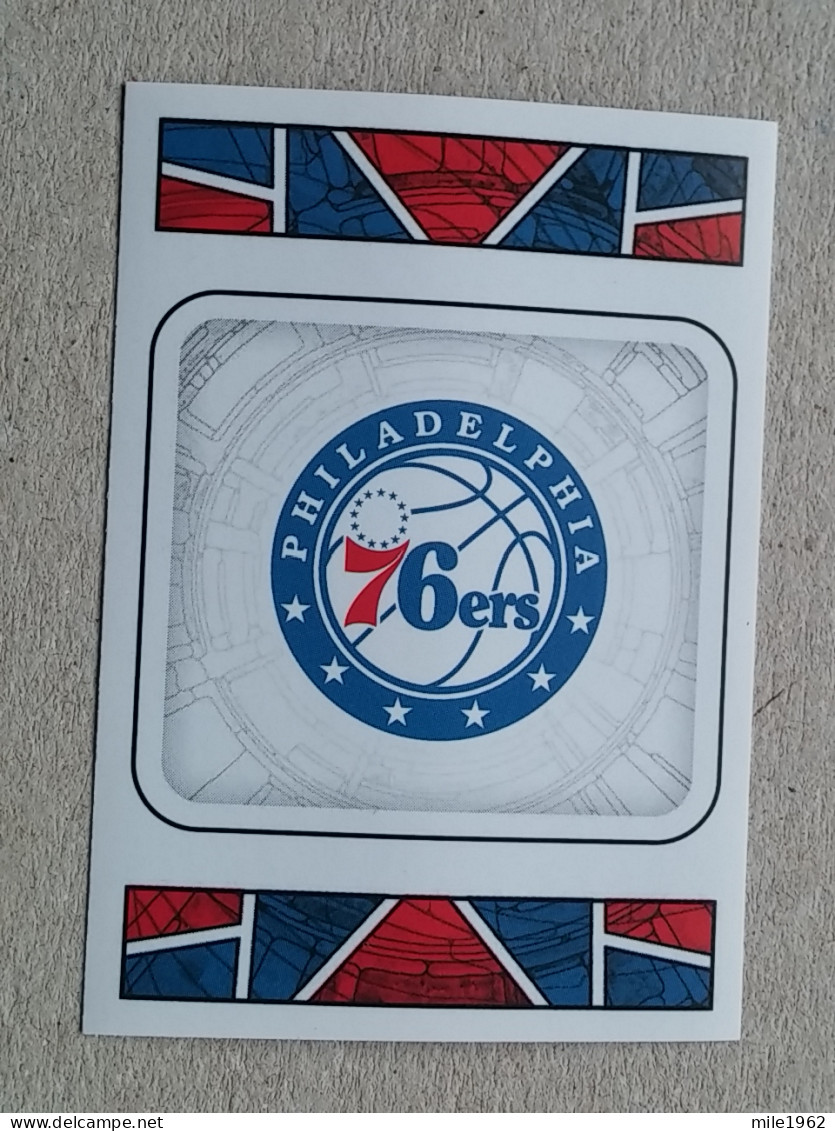 ST 50 - NBA Basketball 2022-23, Sticker, Autocollant, PANINI, No 254 Logo Philadelphia 76ers - 2000-Oggi
