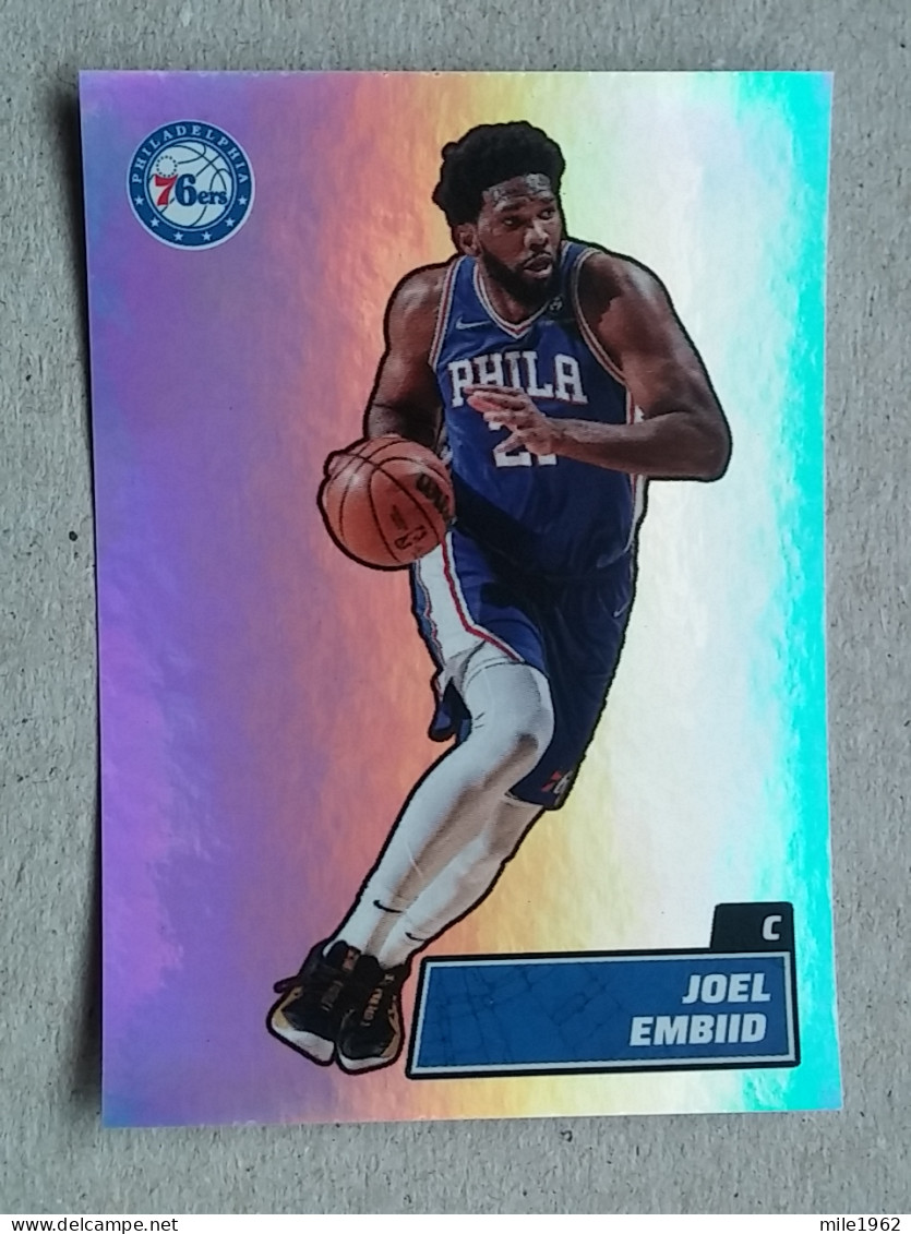 ST 50 - NBA Basketball 2022-23, Sticker, Autocollant, PANINI, No 255 Joel Embiid Philadelphia 76ers - 2000-Hoy