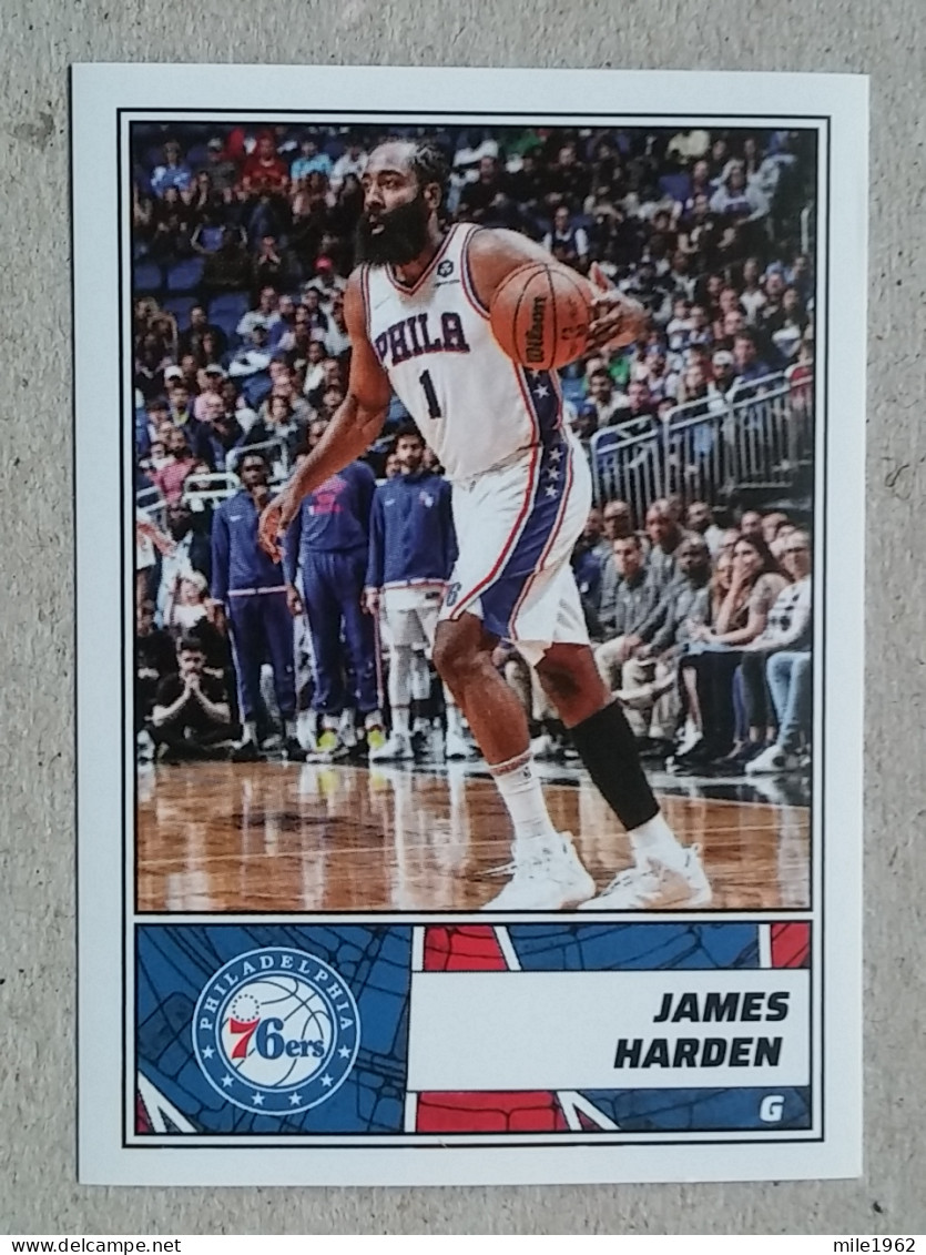 ST 50 - NBA Basketball 2022-23, Sticker, Autocollant, PANINI, No 256 James Harden Philadelphia 76ers - 2000-Aujourd'hui